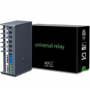 Zooz ZEN17 Universal Relay 700 Series Z-Wave Plus S2 Smart Home Controller (Open